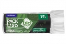 SACO DE LIXO BIOBAGS 15 LITROS PRETO (39X58 CM) - FARDO COM 10 ROLOS (60 UND POR ROLO) SACO DE LIXO BIOBAGS 15 LITROS PRETO (39X58 CM) - FARDO COM 10 ROLOS (60 UND POR ROLO)