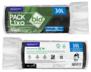 SACO DE LIXO BIOBAGS 30 LITROS PRETO (59X62 CM) - FARDO COM 10 ROLOS (30 UND POR ROLO) SACO DE LIXO BIOBAGS 30 LITROS PRETO (59X62 CM) - FARDO COM 10 ROLOS (30 UND POR ROLO)