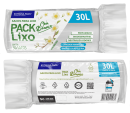PACK LIXO BIO CHA BRANCO 030 LITROS 59X62 FD 20X30 UN