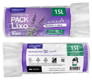 PACK LIXO LAVANDA 015 LITROS 39X58 FD 10X60 UN