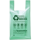 SACOLA COD DE BARRAS ABNT-1 VERDE 70 X 90 BIOPLASTICA - PT.125UN <3.1KG>