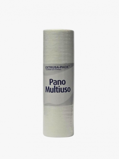 EXPK - PANO MULTIUSO 26CM X 25MTS COM 50 PANOS BRANCO - CX.24UN
