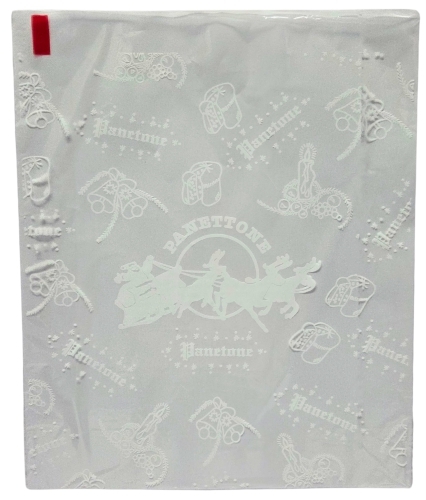 VLPK - SACO PP IMPRESSO PANETONE BRANCO EXPK 25 X 30 X 004 + 4 SANF - MH