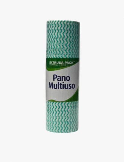EXPK - PANO MULTIUSO 26CM X 25MTS COM 50 PANOS VERDE - CX.24UN